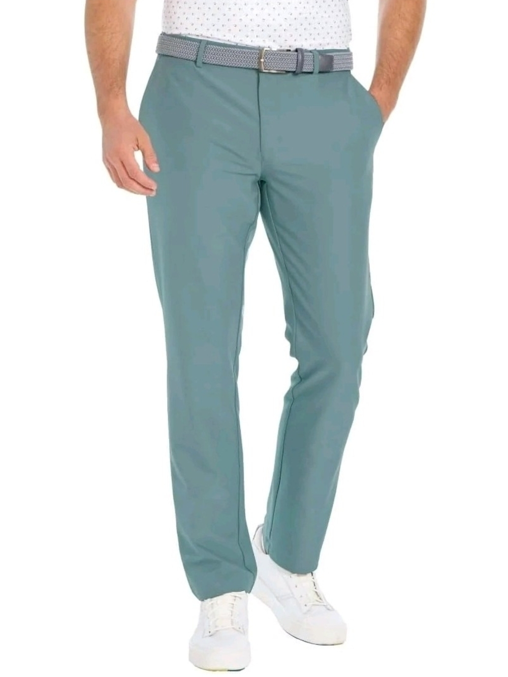 Greg Norman ML75 Performance Stretch Golf Pants Teal 32x30